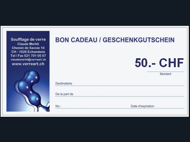 Bon cadeau